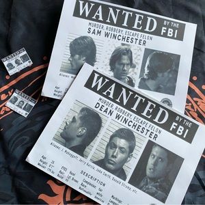 Supernatural FBI Posters